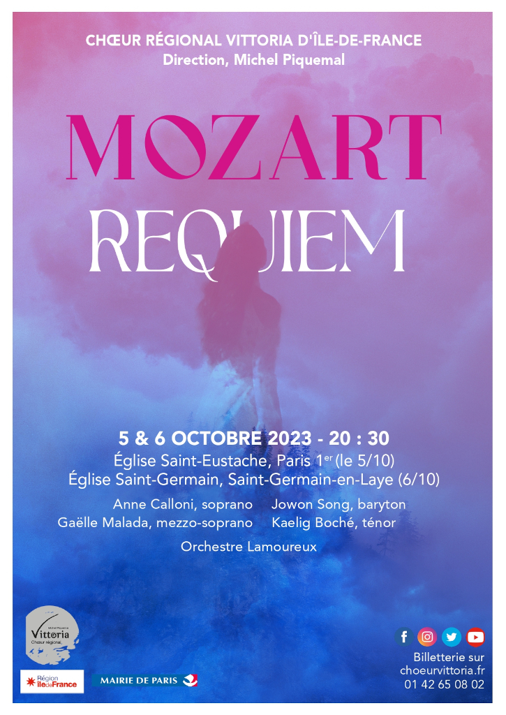 Requiem Mozrt - Michel Piquemal octobre 2023 & St-Germain
